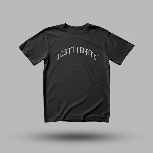 2K25 Gothic Oversized Tee – Monochrome Streetwear Edition