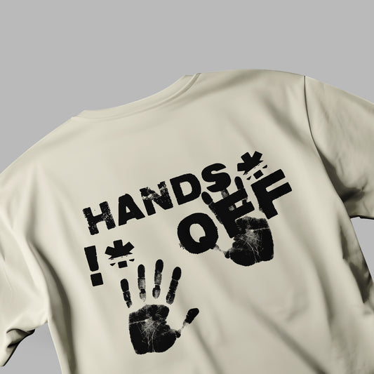 Legit "Hands Off" Graphic T-Shirt – Bold Urban Statement